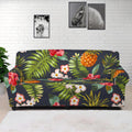 Tropical Hawaii Pineapple Pattern Print Sofa Cover