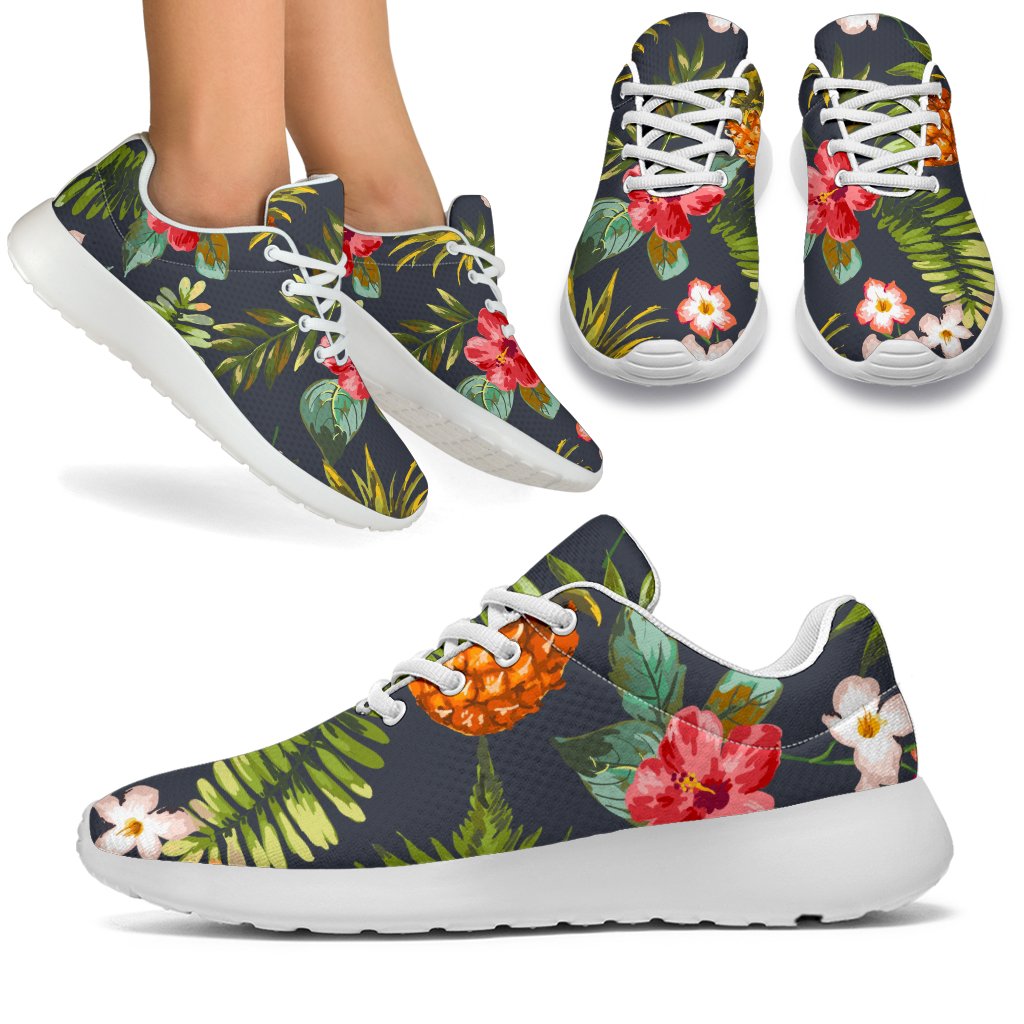 Tropical Hawaii Pineapple Pattern Print Sport Shoes GearFrost