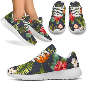 Tropical Hawaii Pineapple Pattern Print Sport Shoes GearFrost