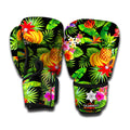 Tropical Hawaiian Fruits Pattern Print Boxing Gloves