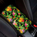 Tropical Hawaiian Fruits Pattern Print Car Center Console Cover