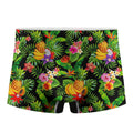 Tropical Hawaiian Fruits Pattern Print Men's Boxer Briefs