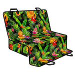 Tropical Hawaiian Fruits Pattern Print Pet Car Back Seat Cover