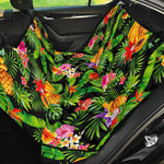 Tropical Hawaiian Fruits Pattern Print Pet Car Back Seat Cover