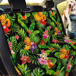 Tropical Hawaiian Fruits Pattern Print Pet Car Back Seat Cover