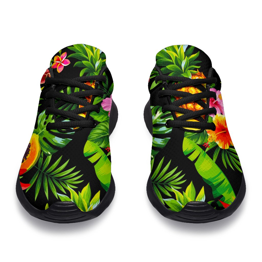 Tropical Hawaiian Fruits Pattern Print Sport Shoes GearFrost