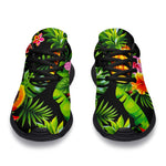 Tropical Hawaiian Fruits Pattern Print Sport Shoes GearFrost