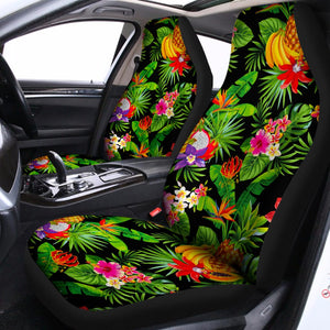 Tropical Hawaiian Fruits Pattern Print Universal Fit Car Seat Covers