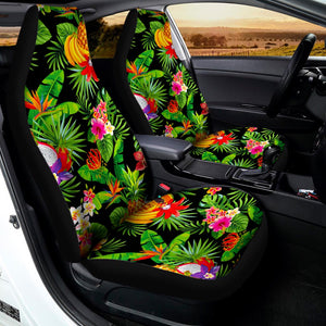 Tropical Hawaiian Fruits Pattern Print Universal Fit Car Seat Covers