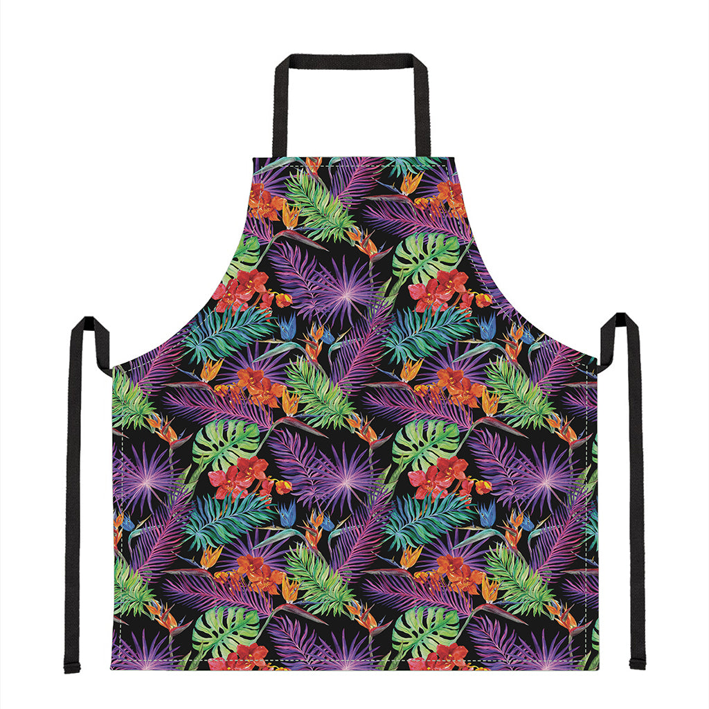 Tropical Hawaiian Jungle Print Apron