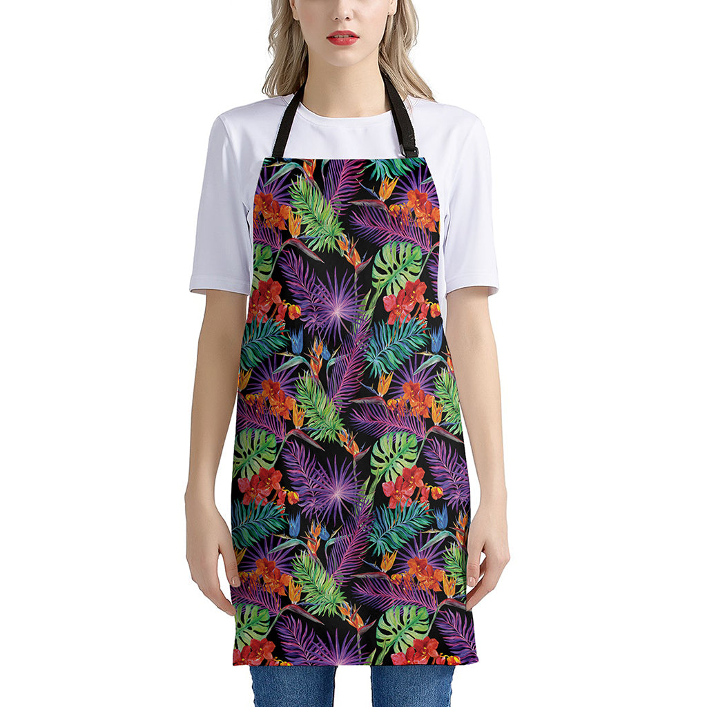 Tropical Hawaiian Jungle Print Apron