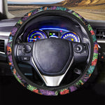 Tropical Hawaiian Jungle Print Car Steering Wheel Cover