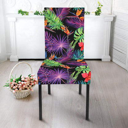 Tropical Hawaiian Jungle Print Dining Chair Slipcover