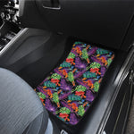 Tropical Hawaiian Jungle Print Front and Back Car Floor Mats