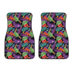 Tropical Hawaiian Jungle Print Front Car Floor Mats