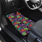 Tropical Hawaiian Jungle Print Front Car Floor Mats
