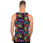 Tropical Hawaiian Jungle Print Men's Tank Top