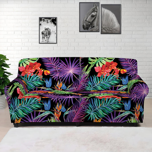 Tropical Hawaiian Jungle Print Sofa Cover