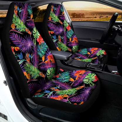 Tropical Hawaiian Jungle Print Universal Fit Car Seat Covers