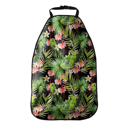 Tropical Hawaiian Parrot Pattern Print Car Seat Organizers