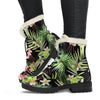 Tropical Hawaiian Parrot Pattern Print Comfy Boots GearFrost