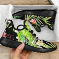Tropical Hawaiian Parrot Pattern Print Mesh Knit Shoes
