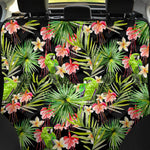 Tropical Hawaiian Parrot Pattern Print Pet Car Back Seat Cover