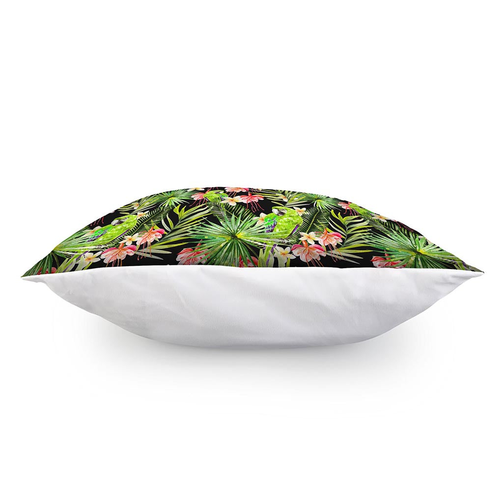 Tropical Hawaiian Parrot Pattern Print Pillow Cover