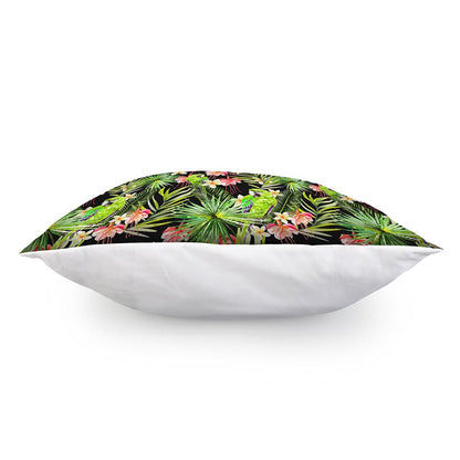 Tropical Hawaiian Parrot Pattern Print Pillow Cover