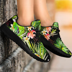 Tropical Hawaiian Parrot Pattern Print Sport Shoes GearFrost