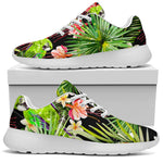 Tropical Hawaiian Parrot Pattern Print Sport Shoes GearFrost