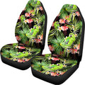 Tropical Hawaiian Parrot Pattern Print Universal Fit Car Seat Covers