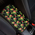 Tropical Hibiscus Aloha Pattern Print Car Center Console Cover