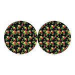 Tropical Hibiscus Aloha Pattern Print Car Coasters