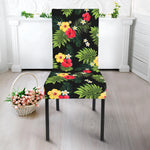 Tropical Hibiscus Aloha Pattern Print Dining Chair Slipcover