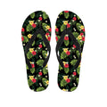 Tropical Hibiscus Aloha Pattern Print Flip Flops