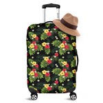 Tropical Hibiscus Aloha Pattern Print Luggage Cover