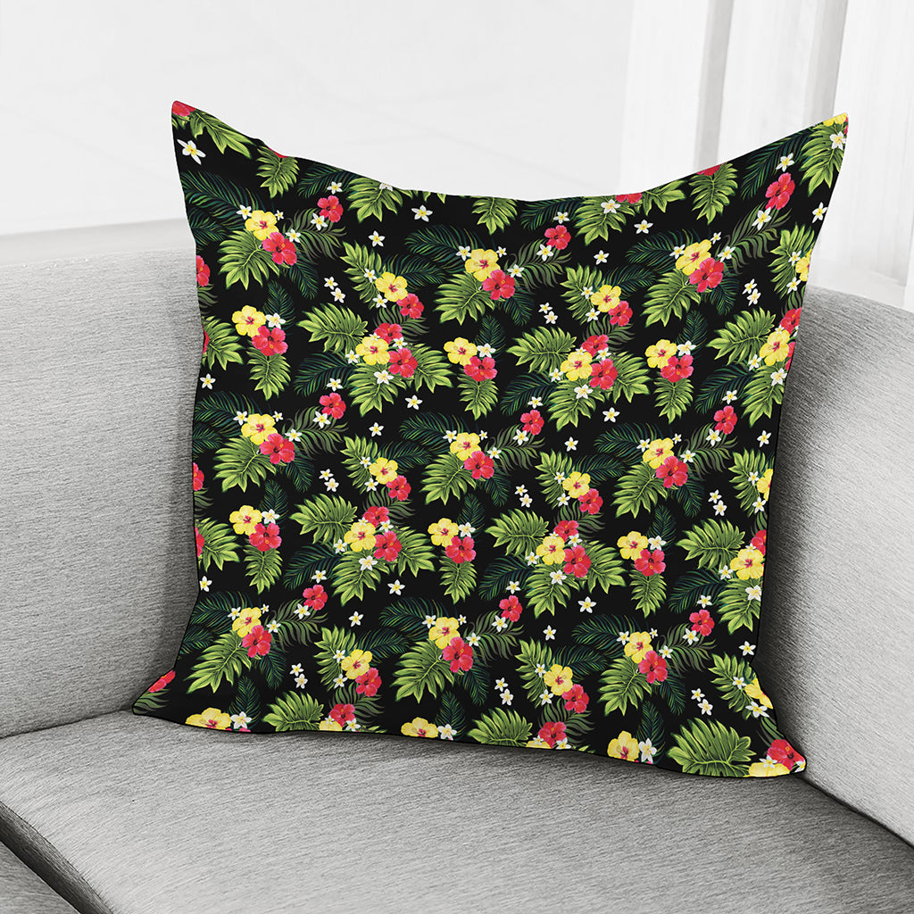 Tropical Hibiscus Aloha Pattern Print Pillow Cover