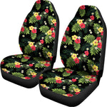 Tropical Hibiscus Aloha Pattern Print Universal Fit Car Seat Covers