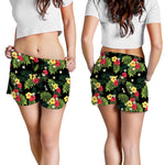 Tropical Hibiscus Aloha Pattern Print Women's Shorts