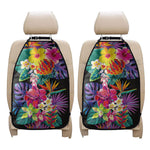 Tropical Hummingbird Print Car Seat Organizers