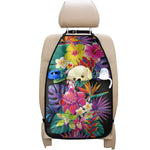 Tropical Hummingbird Print Car Seat Organizers