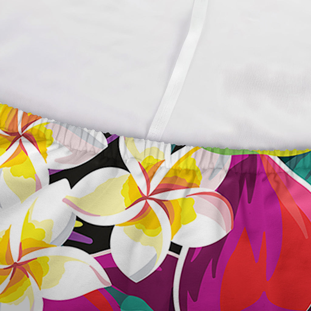 Tropical Hummingbird Print Sofa Cover