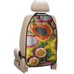 Tropical Jungle Fruits Pattern Print Car Seat Organizers