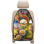 Tropical Jungle Fruits Pattern Print Car Seat Organizers