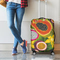 Tropical Jungle Fruits Pattern Print Luggage Cover