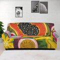Tropical Jungle Fruits Pattern Print Sofa Cover