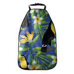 Tropical Keel-Billed Toucan Print Car Seat Organizers