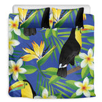 Tropical Keel-Billed Toucan Print Duvet Cover Bedding Set