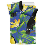 Tropical Keel-Billed Toucan Print Duvet Cover Bedding Set
